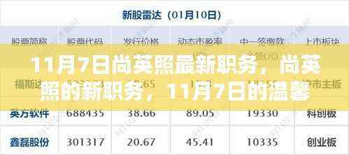 尚英照新职务揭秘,11月7日的温馨日常