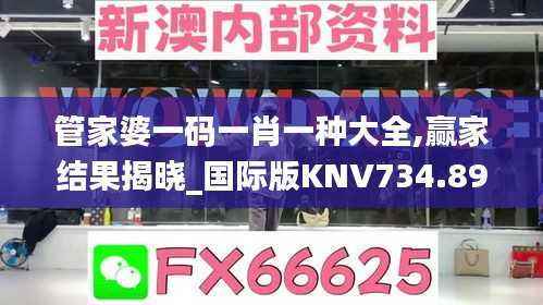 管家婆一码一肖一种大全,赢家结果揭晓_国际版KNV734.89