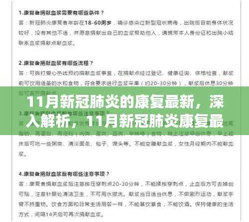 11月新冠肺炎康复最新进展全面解析与评测
