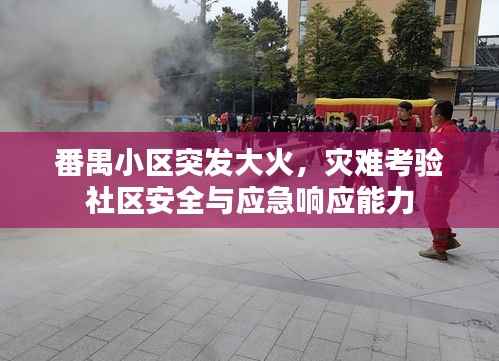 番禺小区突发大火,灾难考验社区安全与应急响应能力