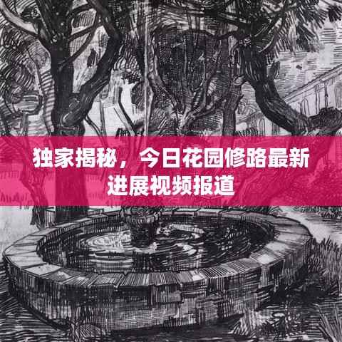 独家揭秘,今日花园修路最新进展视频报道