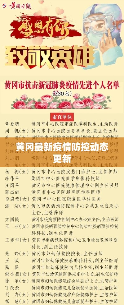 黄冈最新疫情防控动态更新