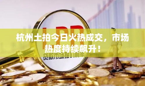 杭州土拍今日火热成交,市场热度持续飙升!