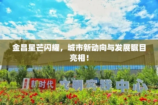 金昌星芒闪耀,城市新动向与发展瞩目亮相!